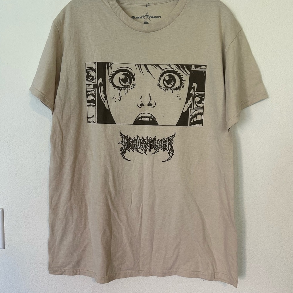 ALMOST HUMAN Grid Lock Mens Tee Anime Large